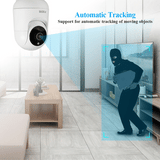 GuardianEye 3MP WiFi Camera: Tuya Smart Home Indoor Wireless IP Surveillance Camera with AI Detection & Automatic Tracking - Your Ultimate Security Baby Monitor
