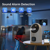 SmartGuard 10X Zoom: Dual Lens Auto-Tracking WiFi CCTV Camera for Color Night Vision: The Ultimate Home Baby Monitor & Video Surveillance Solution