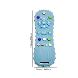 Smart Teething Solutions: Silicone Remote Control Teether Bracelet with Pacifier, Anti-Eating Gloves, and Teething Stick