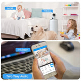 SmartGuard 10X Zoom: Dual Lens Auto-Tracking WiFi CCTV Camera for Color Night Vision: The Ultimate Home Baby Monitor & Video Surveillance Solution