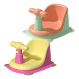 Bathroom Tub Seat Soft Seat Pad Shower Seat, Safety Bath Seat Support for Girls kids Boys Over 6 Months